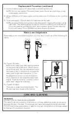 Предварительный просмотр 6 страницы Toto CST423SF Installation Manual