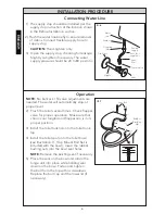 Preview for 6 page of Toto CST474CEF Installation Manua