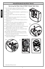 Preview for 8 page of Toto CST474CEFG Installation Manual