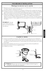 Preview for 23 page of Toto CST474CEFG Installation Manual