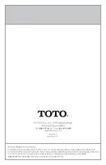 Preview for 32 page of Toto CST474CEFG Installation Manual