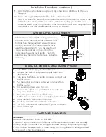 Preview for 7 page of Toto CST484CEMF Installation And Owner'S Manual