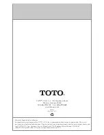 Preview for 9 page of Toto CST484CEMF Installation And Owner'S Manual