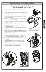 Предварительный просмотр 15 страницы Toto CST614 Series Installation Manual