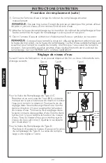 Предварительный просмотр 22 страницы Toto CST614 Series Installation Manual