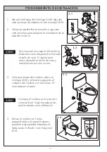 Предварительный просмотр 11 страницы Toto CST642 Installation Manual