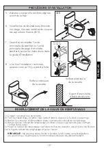 Предварительный просмотр 19 страницы Toto CST642 Installation Manual