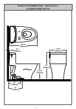 Предварительный просмотр 23 страницы Toto CST642 Installation Manual