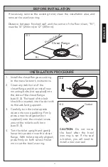 Preview for 3 page of Toto CT705ULN Installation And Owner'S Manual