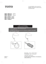 Toto CW812REA Installation Instructions Manual preview