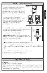 Preview for 5 page of Toto DRAKE CST775 Installation Manual