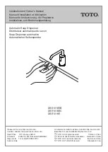 Предварительный просмотр 1 страницы Toto DSE101EEB Installation And Owner'S Manual