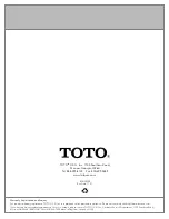 Preview for 34 page of Toto EcoPower Axiom Installation And Owner'S Manual