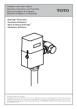 Toto EcoPower Series Installation And Owner'S Manual preview