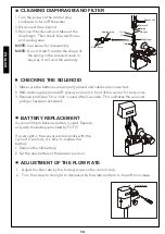 Preview for 14 page of Toto EcoPower Series Installation And Owner'S Manual