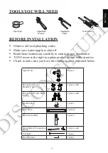 Preview for 3 page of Toto Ethos Design NI L670DD Installation And Owner'S Manual