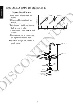 Preview for 4 page of Toto Ethos Design NI L670DD Installation And Owner'S Manual