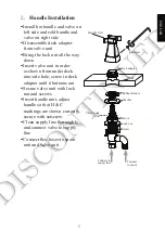 Preview for 5 page of Toto Ethos Design NI L670DD Installation And Owner'S Manual