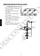 Preview for 22 page of Toto Ethos Design NI L670DD Installation And Owner'S Manual