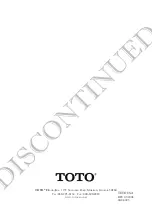 Preview for 44 page of Toto ETHOS Series Installation And Owner'S Manual