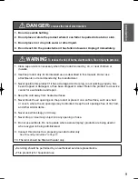 Preview for 9 page of Toto G400 SN920M Instruction Manual