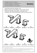 Preview for 1 page of Toto GB TBG10201U Installation And Owner'S Manual