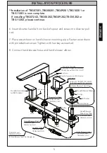 Preview for 5 page of Toto GB TBG10201U Installation And Owner'S Manual