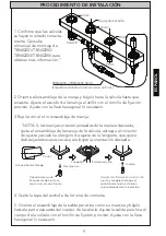 Preview for 9 page of Toto GB TBG10201U Installation And Owner'S Manual