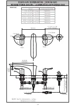 Предварительный просмотр 25 страницы Toto GO TBG01201U Installation And Owner'S Manual