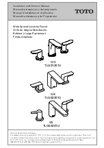 Preview for 1 page of Toto GO TLG01201U Installation And Owner'S Manual