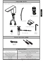 Preview for 3 page of Toto GO TLG01201U Installation And Owner'S Manual