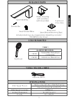 Предварительный просмотр 3 страницы Toto GR TBG02201U Installation And Owner'S Manual