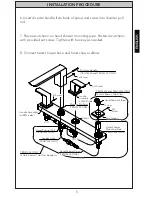 Предварительный просмотр 5 страницы Toto GR TBG02201U Installation And Owner'S Manual