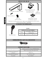 Предварительный просмотр 8 страницы Toto GR TBG02201U Installation And Owner'S Manual