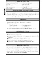 Preview for 2 page of Toto GR TLG02201U Installation And Owner'S Manual