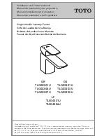 Preview for 1 page of Toto GR TLG02301U Installation And Owner'S Manual