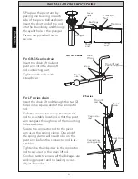 Preview for 6 page of Toto GR TLG02301U Installation And Owner'S Manual