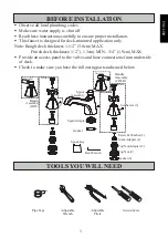 Preview for 3 page of Toto Guinevere TB970DD Installation And Owner'S Manual