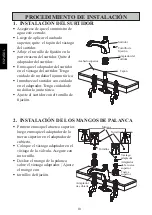 Preview for 10 page of Toto Guinevere TB970DD Installation And Owner'S Manual