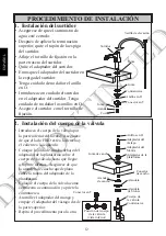 Предварительный просмотр 12 страницы Toto Guinevere TL970dD Installation And Owner'S Manual