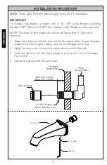 Предварительный просмотр 4 страницы Toto Keane TS211E Installation And Owner'S Manual