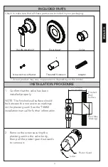 Preview for 3 page of Toto Keane TS211X Installation And Owner'S Manual