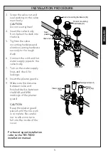 Предварительный просмотр 5 страницы Toto Kiwami Renesse TBKT Installation And Owner'S Manual