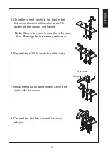 Preview for 5 page of Toto Lloyd TB930DD Installation Manual