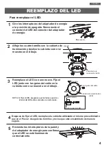 Preview for 10 page of Toto LLT152 Instruction Manual