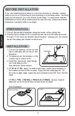 Preview for 2 page of Toto LT161 Installation Manual