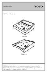 Предварительный просмотр 1 страницы Toto LT307/.4.8 Instruction Manual