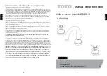 Preview for 5 page of Toto MERCER TL756DD Owner'S Manual