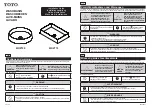 Toto MRZ700 Installation Manual предпросмотр