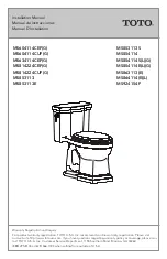 Toto MS604114CEF Installation Manual preview